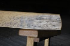 Reclaimed Oak Mid Century Modern Inspired Chair ... Amelia 3 small