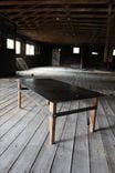 Reverse Reclaimed Wood And Steel Coffee Table 1 small