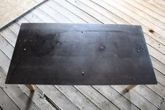 Reverse Reclaimed Wood And Steel Coffee Table 2 small