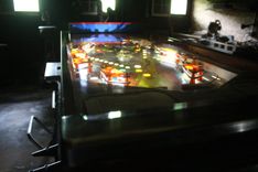 Pinball Machine Converted Into Home Office Desk 3 small