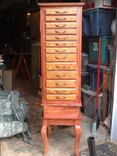 Amboyna Burl Jewelry Armoire 1 small