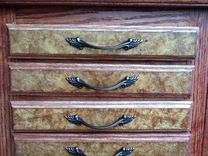 Amboyna Burl Jewelry Armoire 4 small