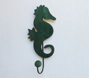 Wooden Octopus Wall Hook, Nautical Wall Decoration, Ocean Themed Decoration, Seahore Wall Decoration 2 small