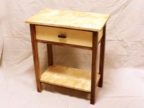 Curly Maple And Walnut Tables 3 small