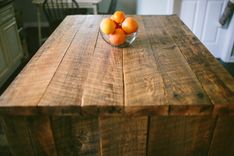Reclaimed Kitchen Island 4 small