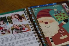 Handmade Wire-Bound Holiday Card Keepsake Album 5 small