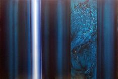 Abstract Art - Indigo, Blue & Violet - Calming Series - Current Works 6 small