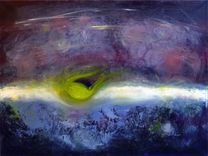 Abstract Art - Indigo, Blue & Violet - Calming Series - Current Works 7 small