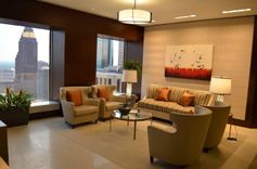 Abstract Painting Custom Installation - 15 Paintings - Global Energy Investment Company, Houston 1 small