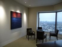 Abstract Painting Custom Installation - 15 Paintings - Global Energy Investment Company, Houston 2 small