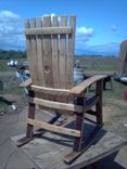 Wine Barrel Creations, Rockers And Chairs. 2 small