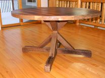 Reclaimed Walnut Dining Table 2 small