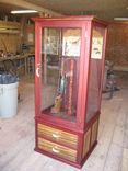 Exotic Wood Gun Cabinet 1 small