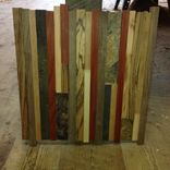 Barnwood Wall Art With Tile Accent 4 small