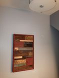 Barnwood Wall Art With Tile Accent 5 small