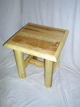 Birdseye Maple Log Table 4 small