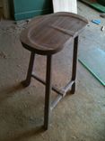 Walnut Stool 2 small