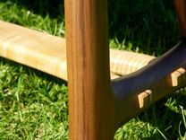 Walnut Whale Bench 2 small