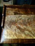 Hall Table In Blackheart Mango Crotch And Koa 2 small