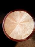 Curly Maple And Walnut Sunburst Table 2 small