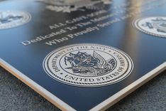 Bronze Plaque  - Memorial 2 small