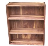 Solid Walnut Bookcase With Moveable Shelves 3 small