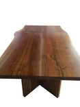 Live Edge Book Matched Walnut Slab Dining Table 1 small