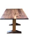 Live Edge Black Walnut With Walnut Trestle Base 1 small