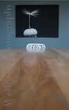 Oak Dining Room Table With Iron Legs 3 small