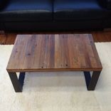 Reclaimed Barn Wood Coffee Table 1 small