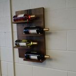 Reclaimed Wood Wine Rack 5 small