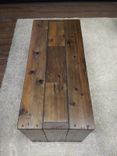 Reclaimed Redwood Coffee Table Or Bench 2 small