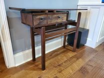 Walnut accent table 2 small