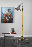Vintage Industrial Floor Lamp Crouse-Hinds Light 1 small