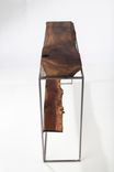 Console Table Black Walnut Live Edge 6 small