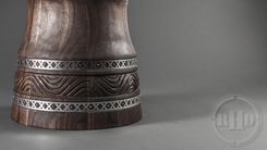 Custom Vegan Friendly Djembe Drum 4 small