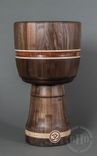 Djembe Drum - Walnut With Maple And Bubinga Accents 1 small