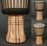 Curly Maple Djembe - African Styled Hand Drum 1 small