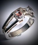 Pink Sapphire and Diamond Ring 1 small