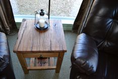 Reclaimed Barnwood Side Table 5 small