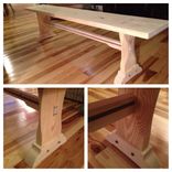 Farm Table Bench 1 small