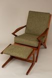 Z chair and footstool  1 small