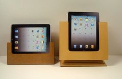 The Tabitat Tablet Stand System For Ipad In Clear Mdf. 5 small