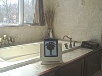 The Tabitat Tablet Stand System For Ipad In Ivory Mdf 5 small