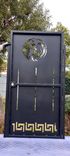 Lion Privacy Designer Metal Entry Gate #2950. R. O. width 36" by 60"H 2 small