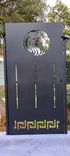 Lion Privacy Designer Metal Entry Gate #2950. R. O. width 36" by 60"H 1 small