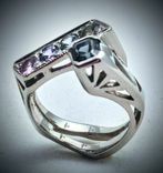 Rainbow Sapphire Ring 3 small