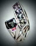 Rainbow Sapphire Ring 4 small