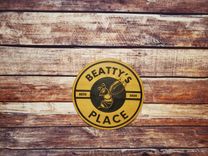 Routed Wood round Family Sign 3 small