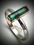 Green Tourmaline Solitaire 2 small